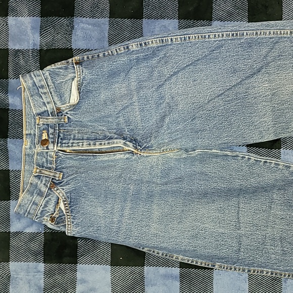 Vintage. CHIC by H.I.S. Jeans. Slight Flare. Zipper-fly. Women's size 6/7 - Picture 11 of 15